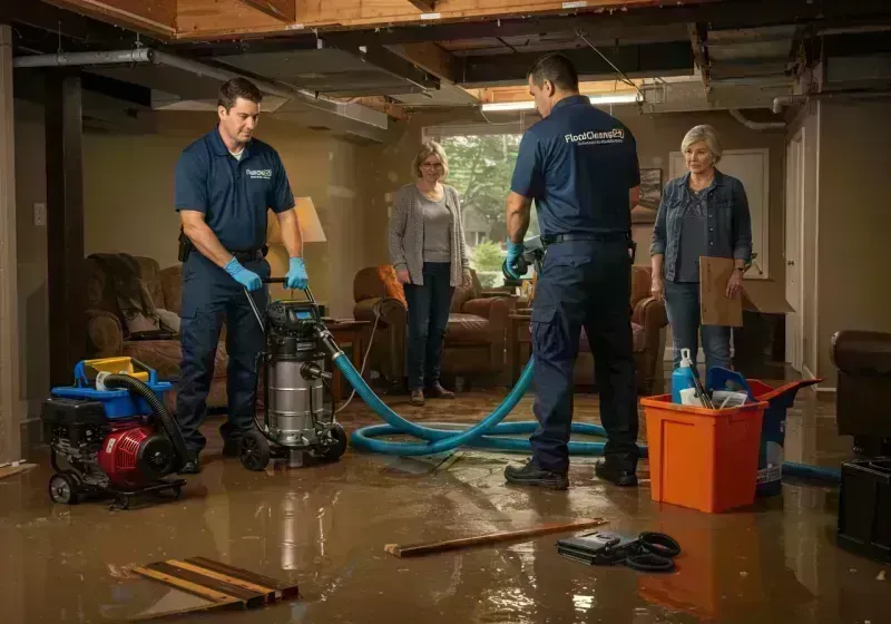 Basement Water Extraction and Removal Techniques process in Wesley Chapel, NC